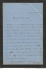 Nachlass Franz Steindachner, Brief von Eduard Grube an Franz Steindachner (28.10.1874), Inv.Nr. 185.01, Seite 1